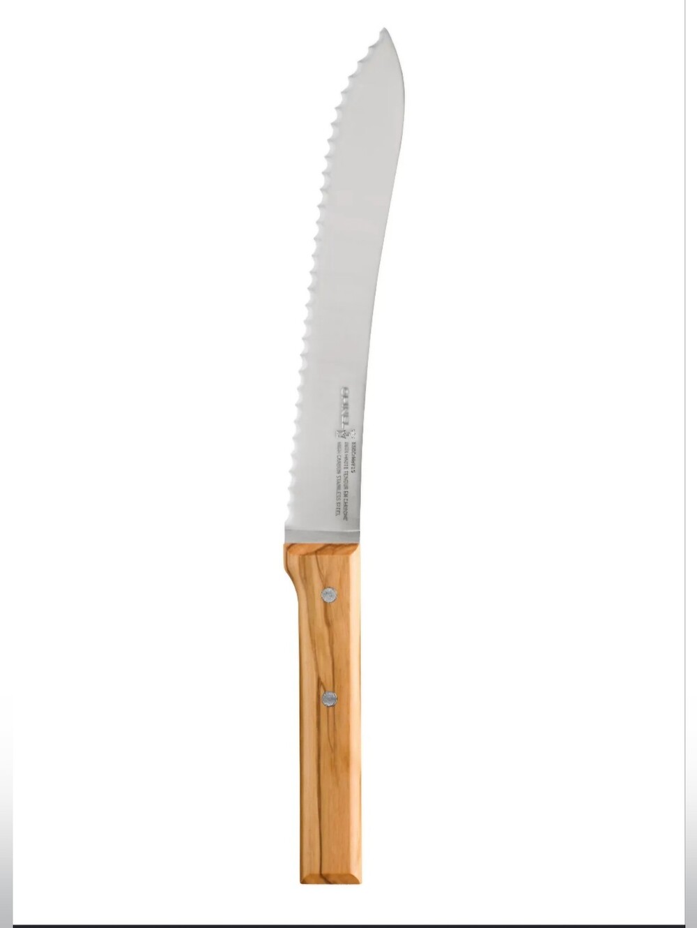 NEW!!! ♥️BUY 2 GET 1 FREE Opinel Serrated Olivewood 8" Bread Knife